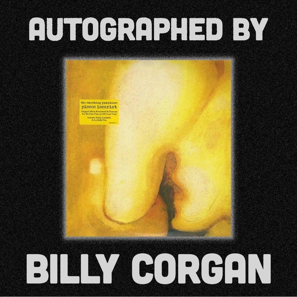 SMASHING PUMPKINS SIGNED Pisces Iscariot Vinyl Billy Corgan 🔥 Brand New In Hand - Picture 3 of 4